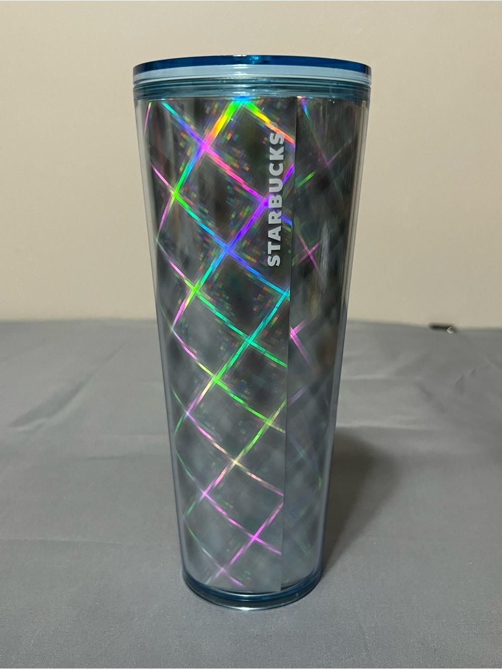 2024 STARBUCKS Metallic Blue Iridescent 24oz Venti Tumbler Cold Cup